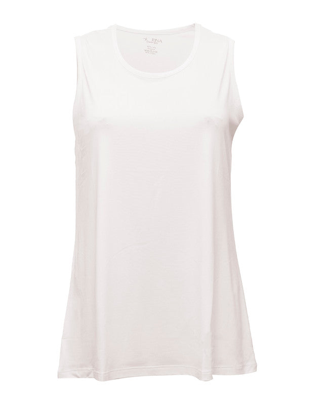 Sleeveless Crew Neck T-Shirt