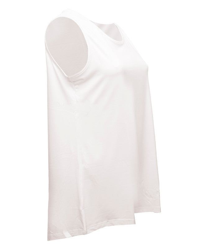 Sleeveless Crew Neck T-Shirt