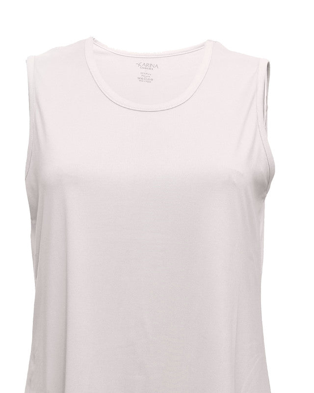 Sleeveless Crew Neck T-Shirt