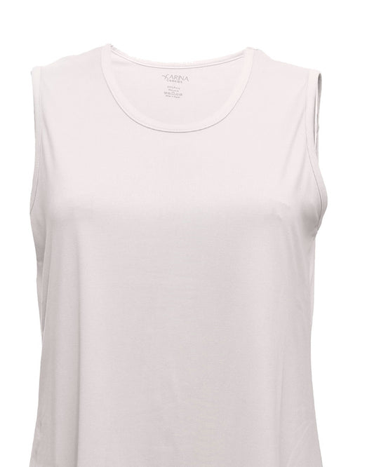 Sleeveless Crew Neck T-Shirt