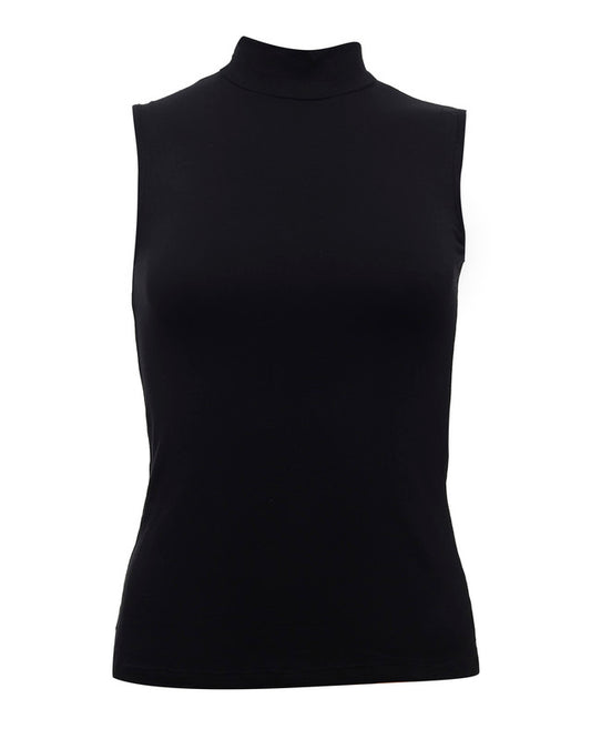 High Neck Sleeveless Top