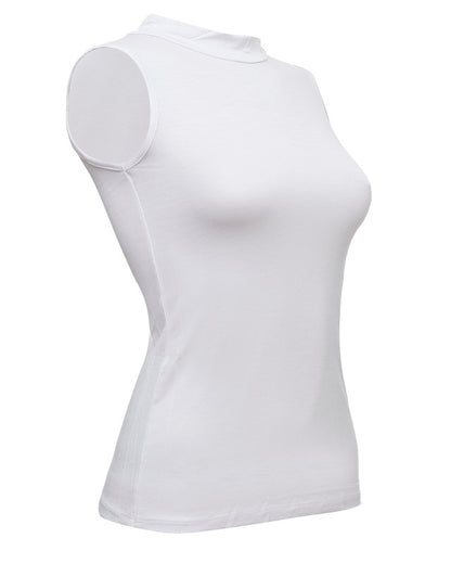 High Neck Sleeveless Top