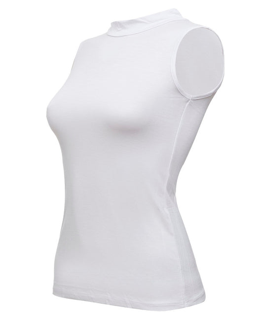 High Neck Sleeveless Top