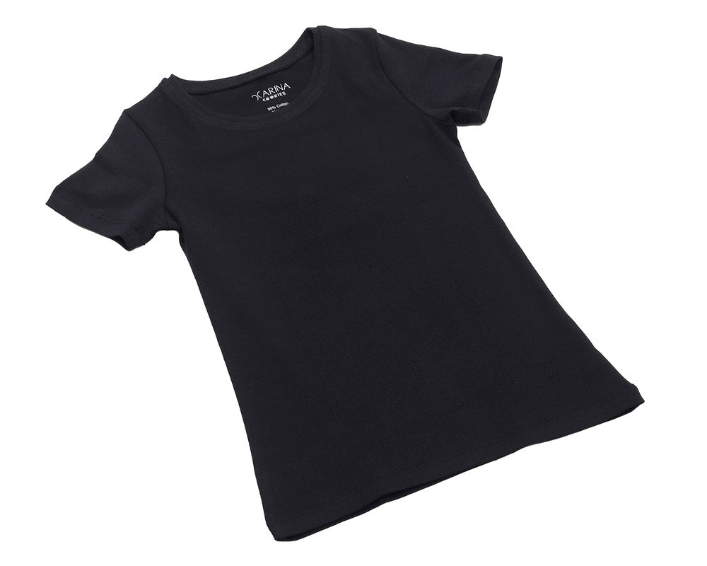 Girly Round Neck Short Sleeves Top