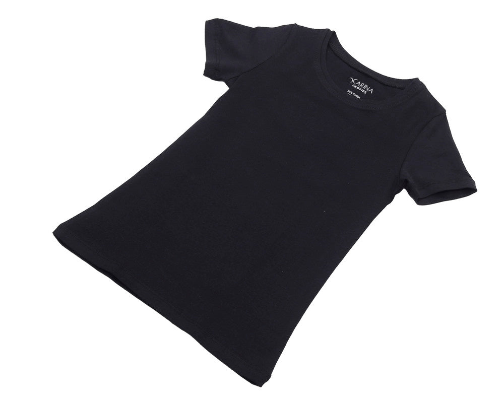 Girly Round Neck Short Sleeves Top