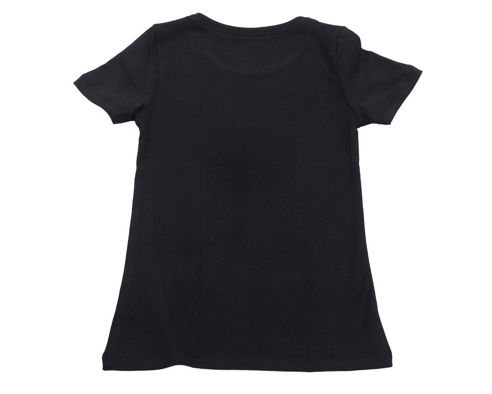 Girly Round Neck Short Sleeves Top