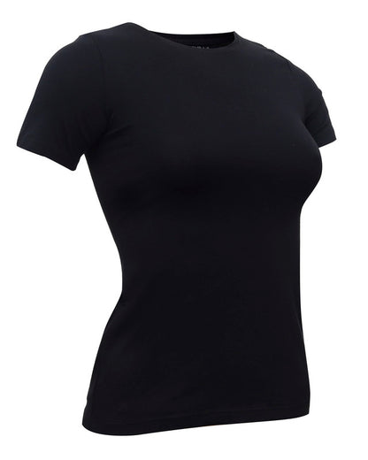 Round Neck Short Sleeves Top