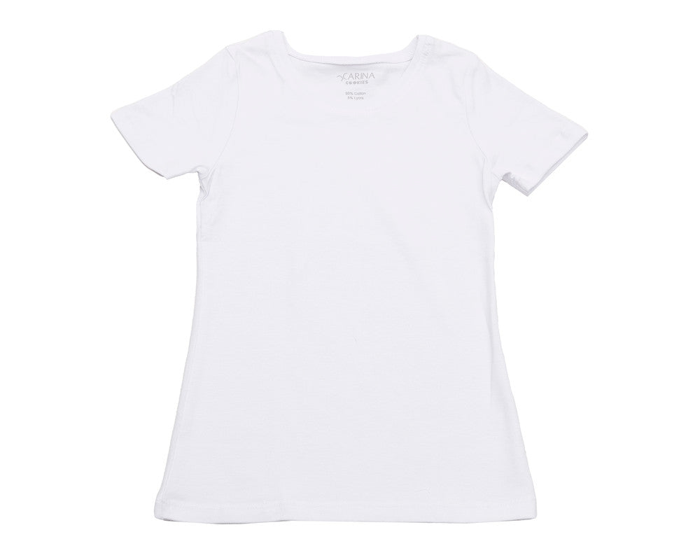 Girly Round Neck Short Sleeves Top