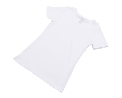 Girly Round Neck Short Sleeves Top