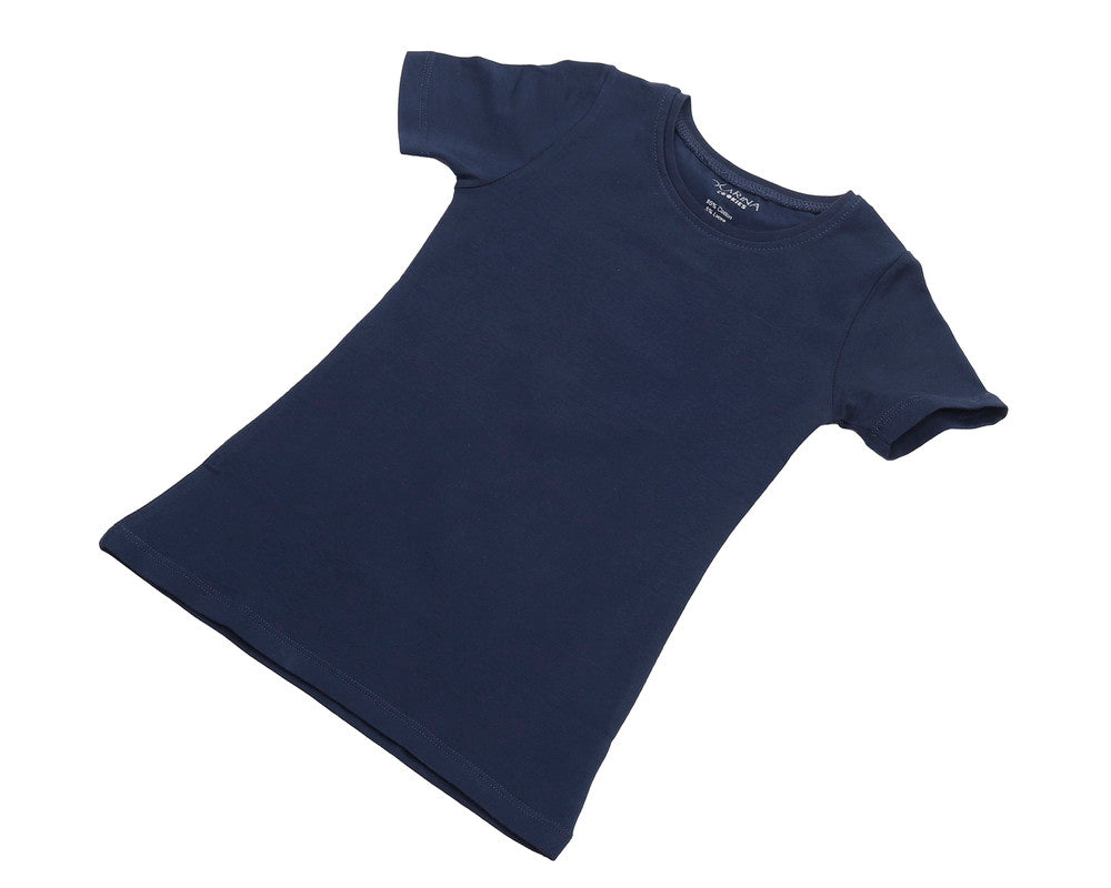 Girly Round Neck Short Sleeves Top