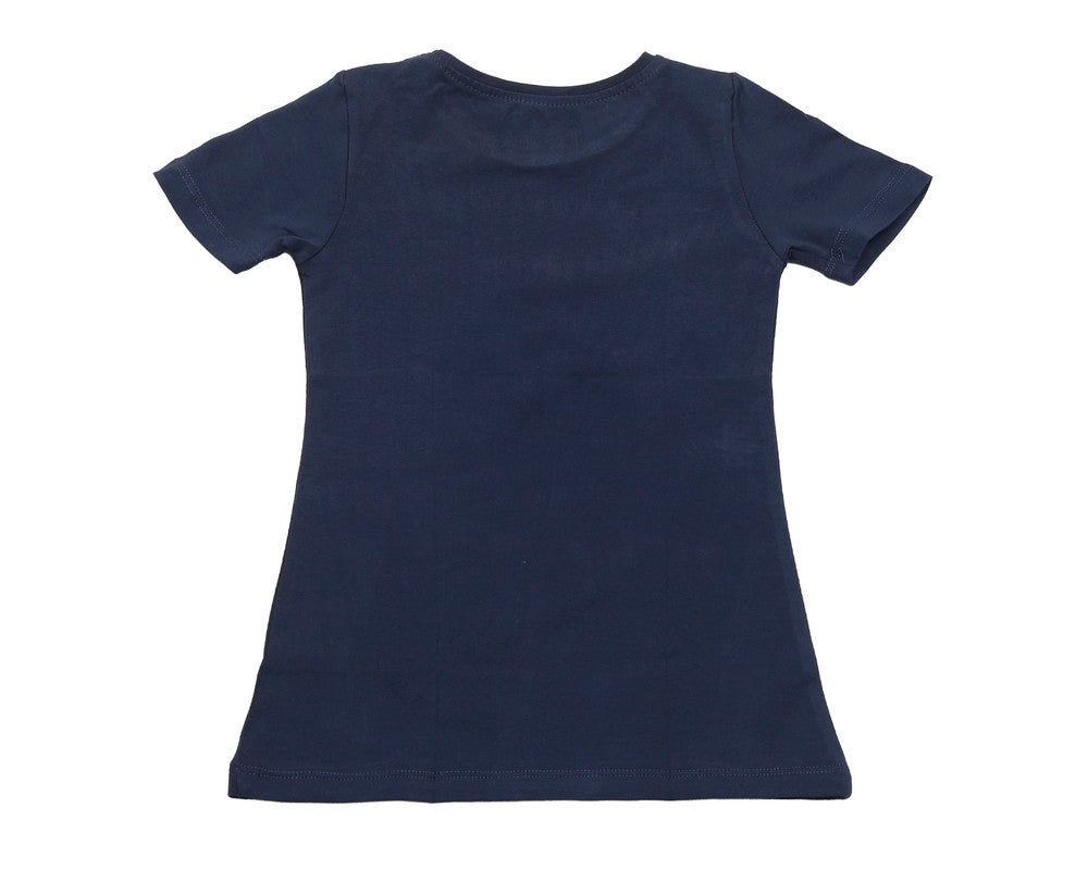 Girly Round Neck Short Sleeves Top