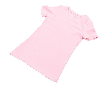 Girly Round Neck Short Sleeves Top