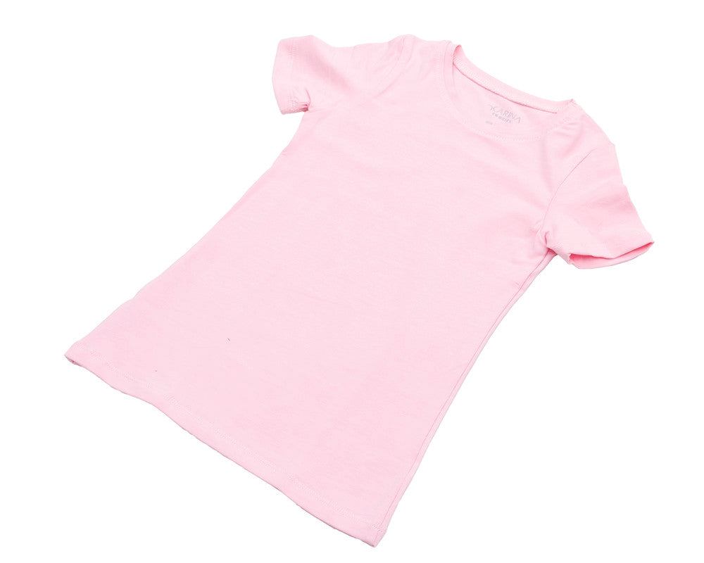 Girly Round Neck Short Sleeves Top