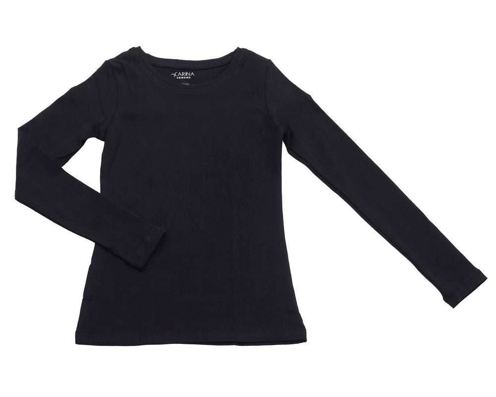 Girly Round Neck Long sleeves Top