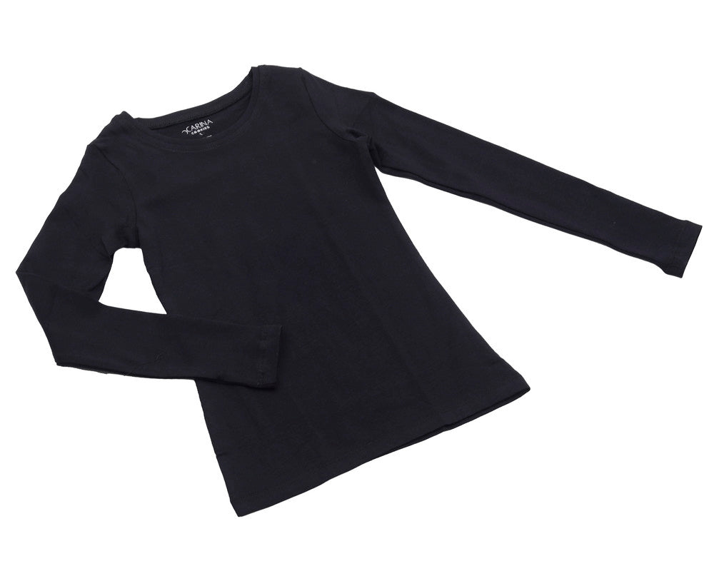 Girly Round Neck Long sleeves Top