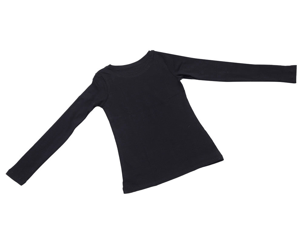 Girly Round Neck Long sleeves Top