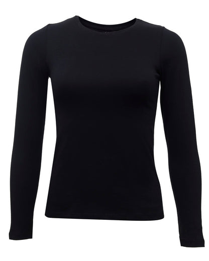 Round Neck Long Sleeve Top