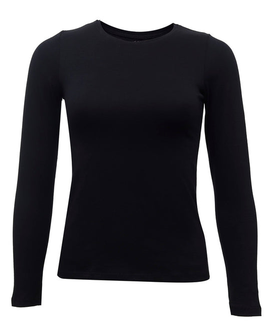 Round Neck Long Sleeve Top