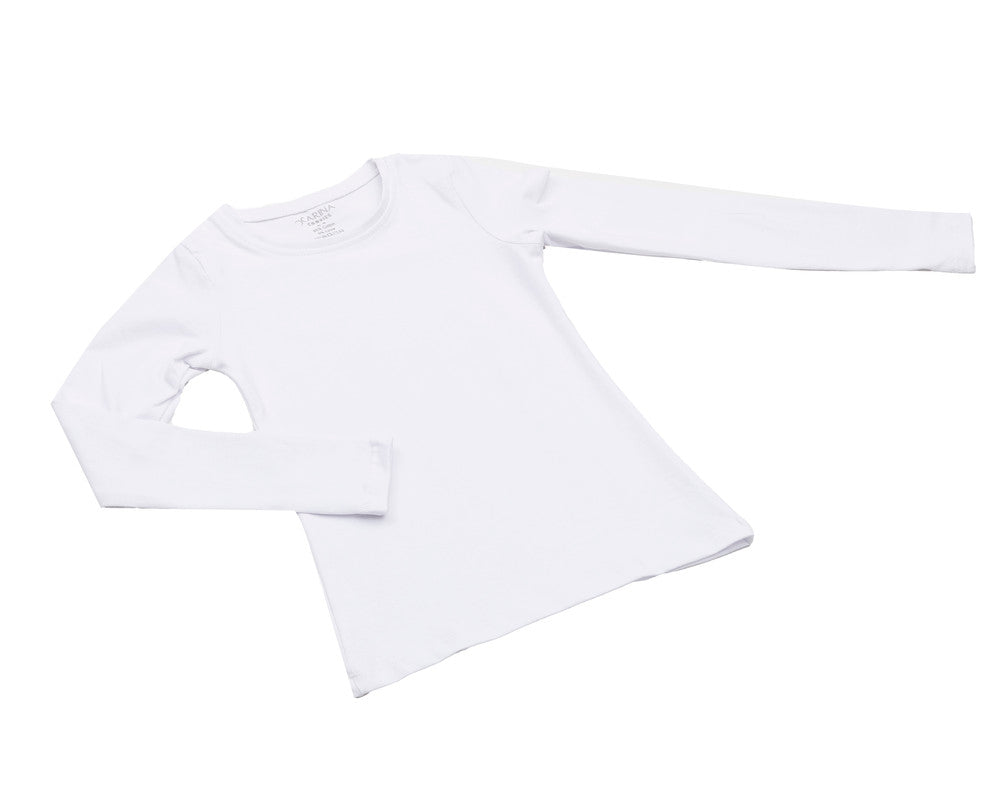 Girly Round Neck Long sleeves Top