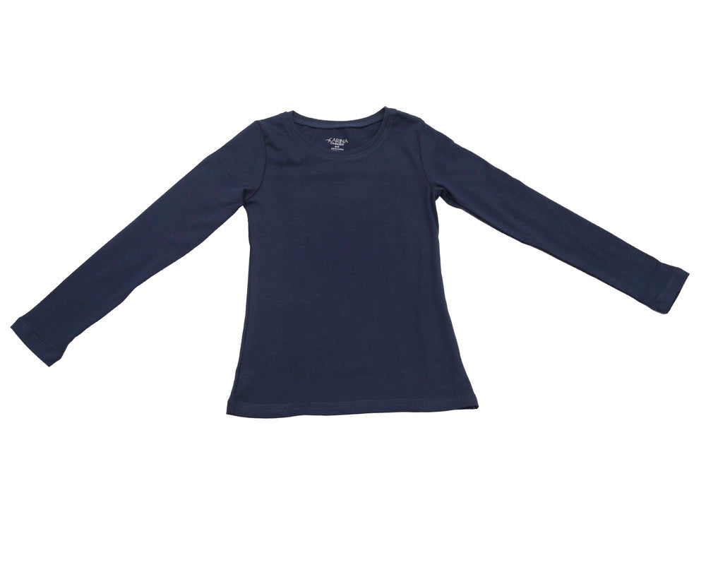 Girly Round Neck Long sleeves Top