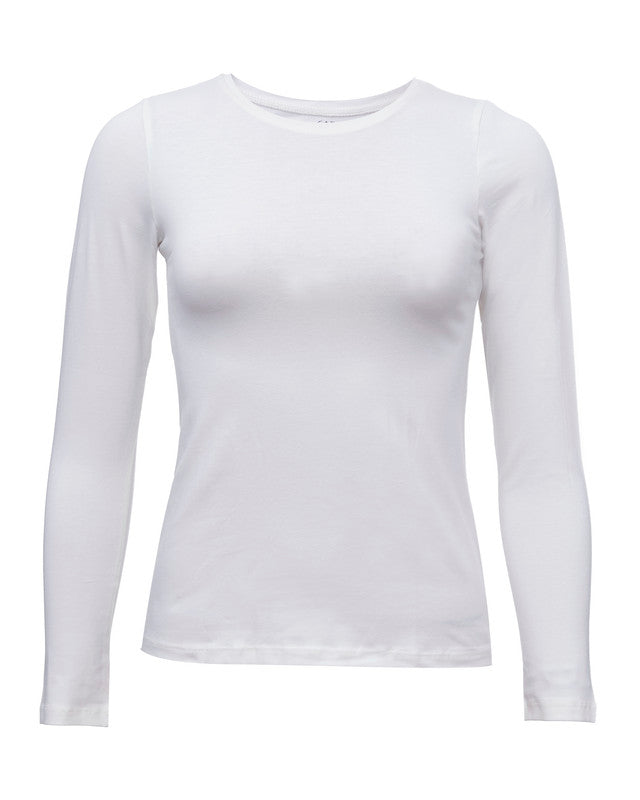 Round Neck Long Sleeve Top