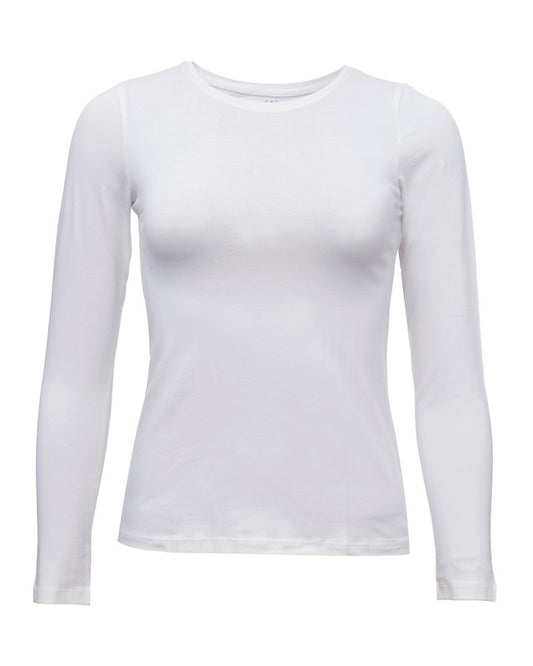 Round Neck Long Sleeve Top