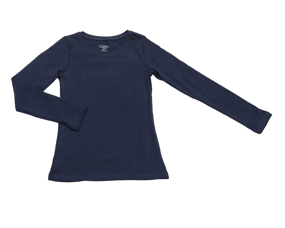 Girly Round Neck Long sleeves Top