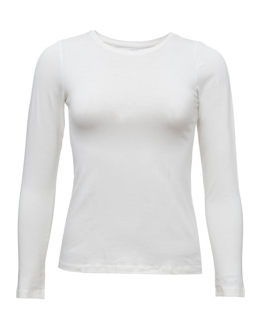 Round Neck Long Sleeve Top