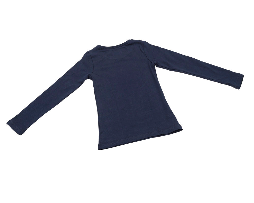 Girly Round Neck Long sleeves Top