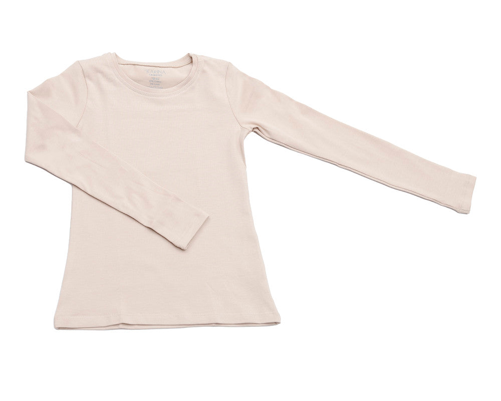 Girly Round Neck Long sleeves Top