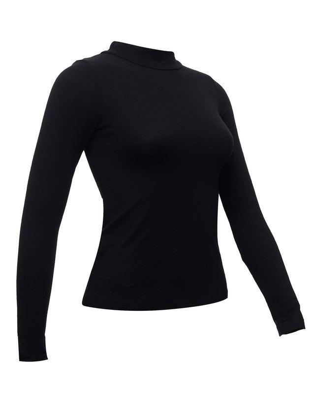 High Neck Long Sleeve