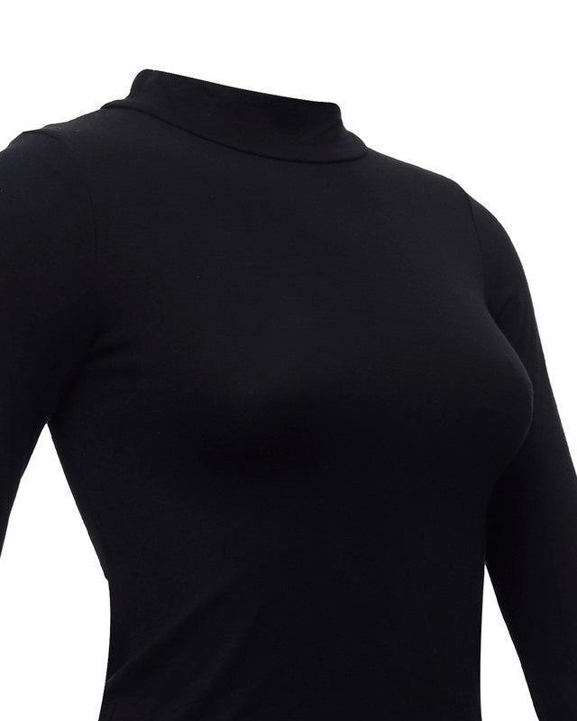 High Neck Long Sleeve