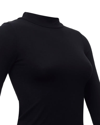 High Neck Long Sleeve