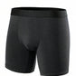 A Set of 2 Plain Cotton Boxers, Black & Blue