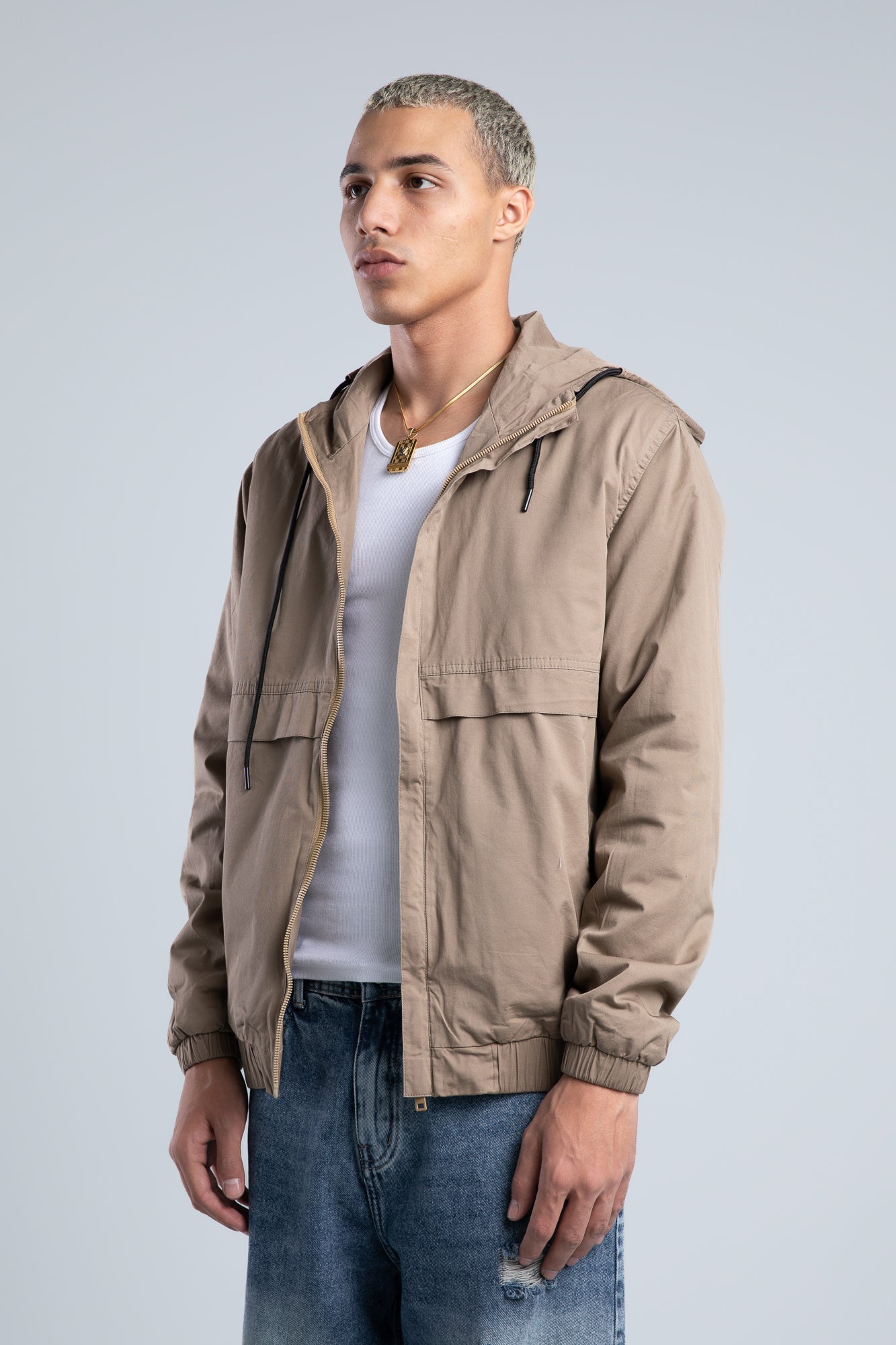 Cafe Casual Hooded Jacket