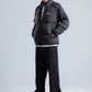 Black Waterproof Puffer Jacket