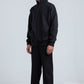 Black Cardone Regular Fit Sweatpants