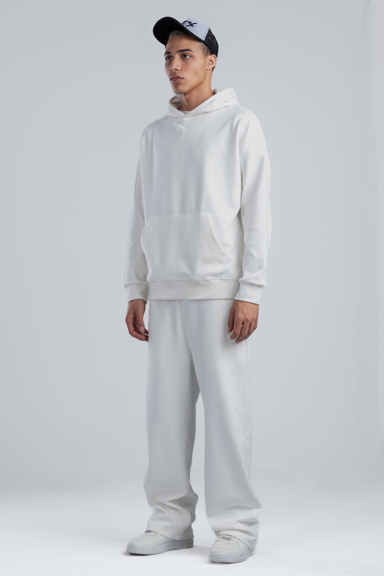 White Cardone Regular Fit Sweatpants