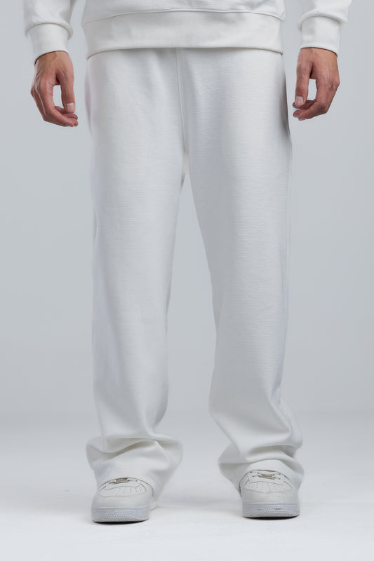 White Cardone Regular Fit Sweatpants