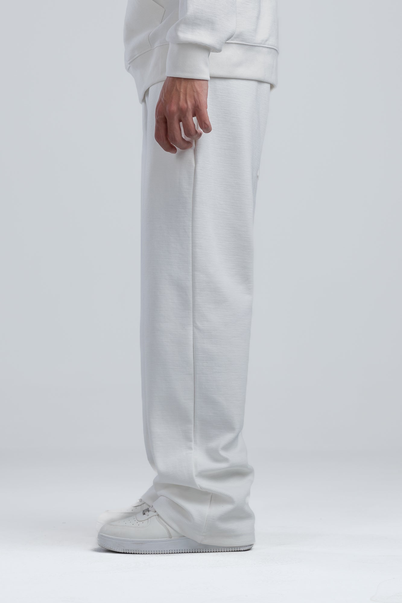 White Cardone Regular Fit Sweatpants