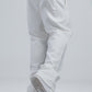 White Cardone Regular Fit Sweatpants