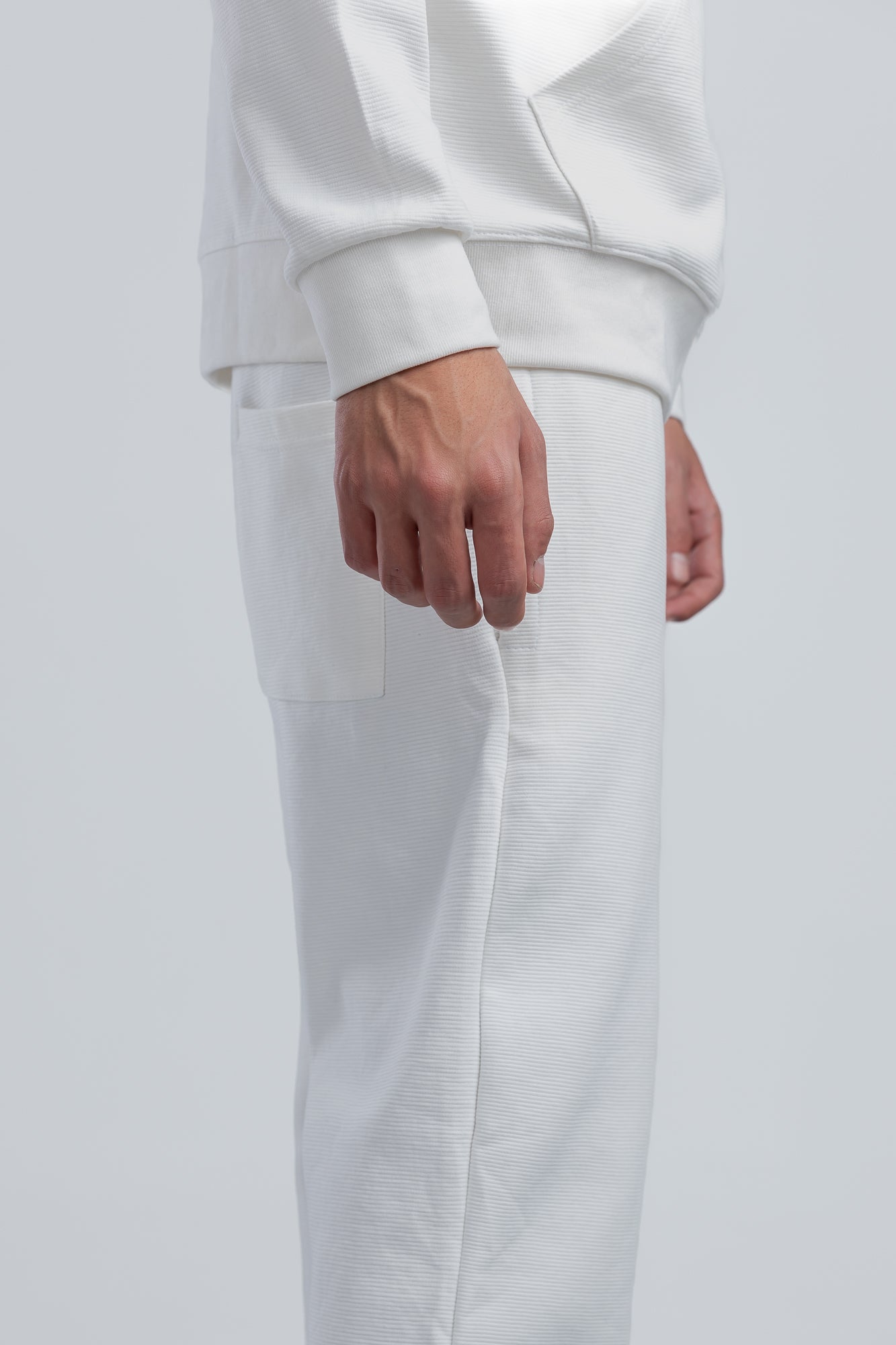 White Cardone Regular Fit Sweatpants