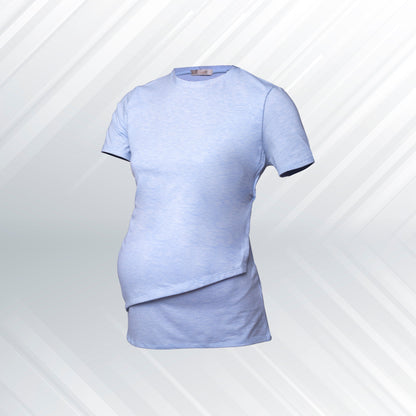 Side Diagonal Nursing T-Shirt