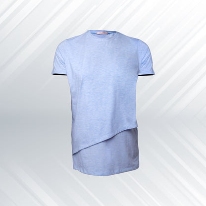 Side Diagonal Nursing T-Shirt