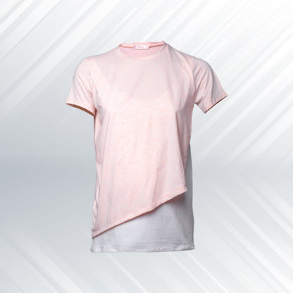 Side Diagonal Nursing T-Shirt