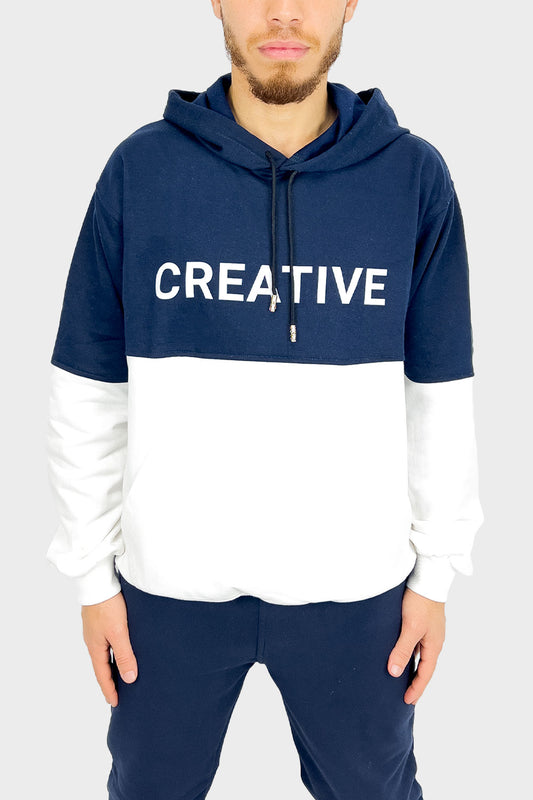 So-Off Navy Long Sleeve Hoodie