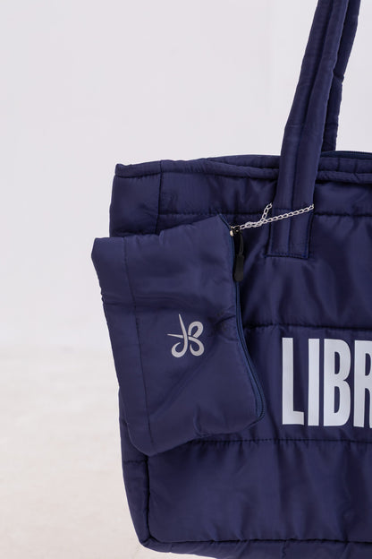 Navy Waterproof Shoulder Bag