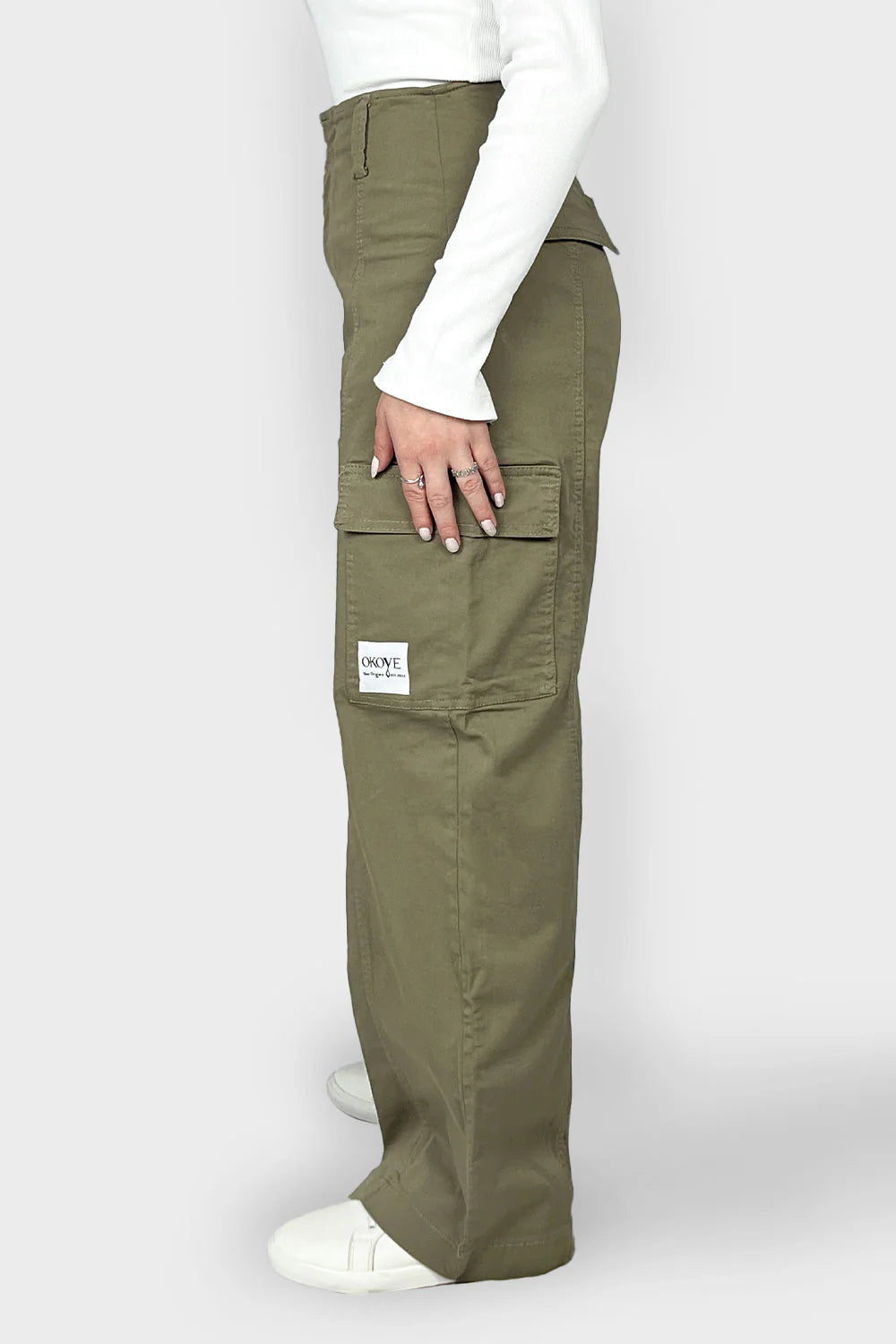 Olive Cargo Pants