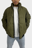 So-off Olive Puffer Jacket