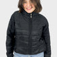 So-off Black Waterproof Puffer Jacket